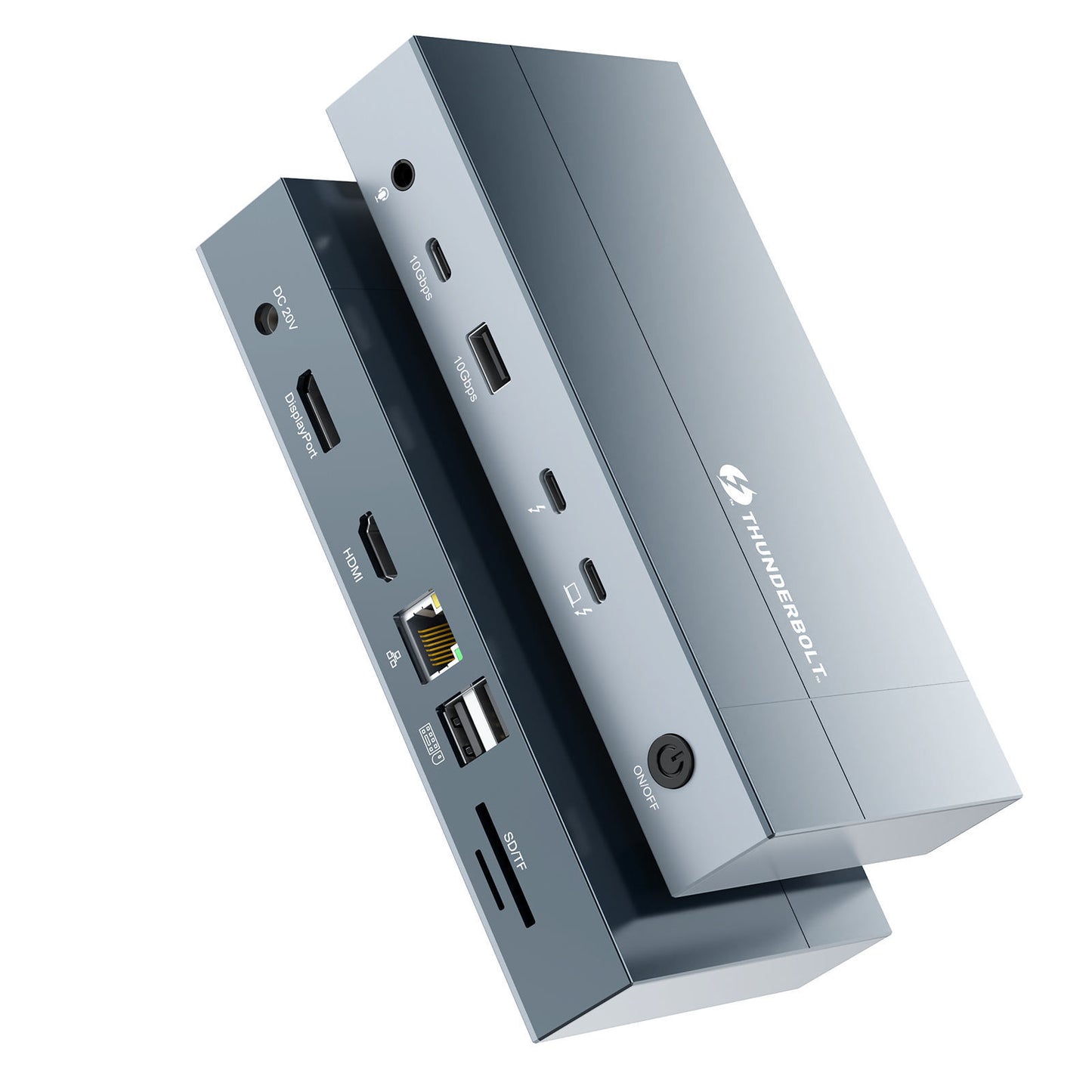 TB003 Thunderbolt 4 docking station has passed certification, featuring 40Gbps data transfer rate, multi-screen display, and 8K ultra-high-definition capabilities. It is also equipped with USB 4 expansion port