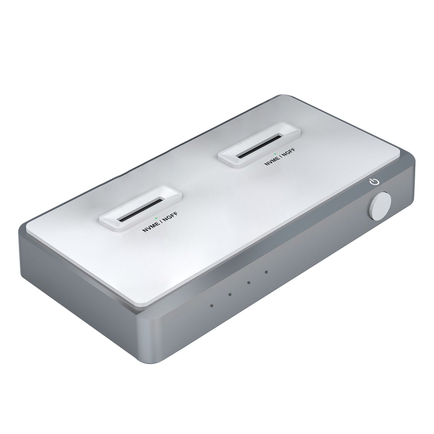 ME910 M.2 NVMe SATA Solid State Drive Box - Dual-Drive Slot Multi-Partition 10Gbps Mobile Hard Drive Box