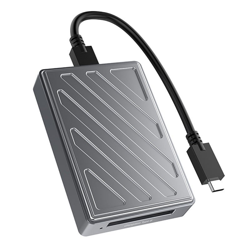 CR361 USB 4.0 supports a Thunderbolt 40Gbps high-speed CFexpress type-B card reader for post-production of photography