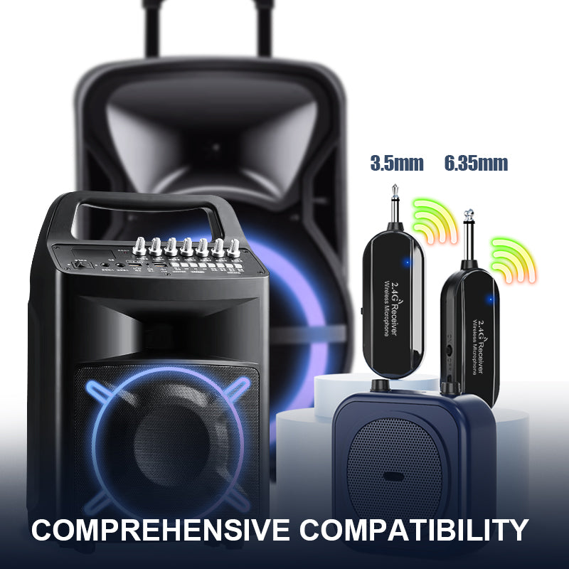 Professional Wireless Headset Microphone - Crystal Clear Audio, Total Freedom
