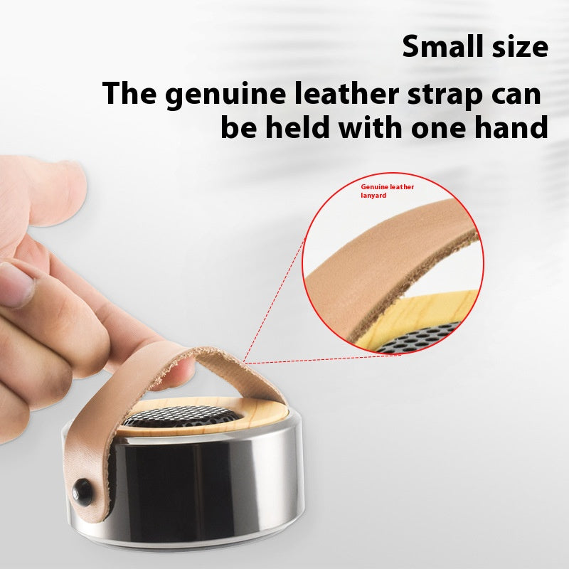 Retro Wooden Bluetooth Speaker with Subwoofer TWS Pairing AUX TF Card Handsfree Call Strong Bass Portable Wireless Home Audio Gift 2025