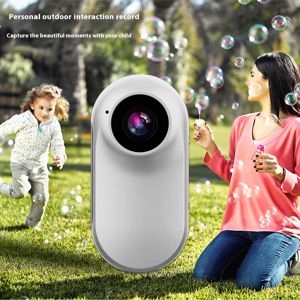 1080P Mini Kids Action Camera Thumb Sized Waterproof WiFi 30FPS Vlogging Portable Outdoor Sports SD Card