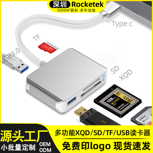 CR311 & CR312 & CR313 New multi-functional XQD card reader - all-in-one Type C USB 3.0 to XQD card adapter