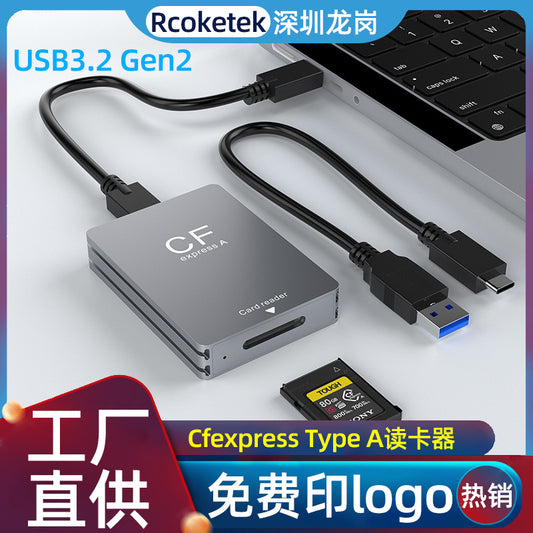 CR348 CFexpress Type A reader for USB 3.2 with 10Gbps high-speed photography camera memory card reader