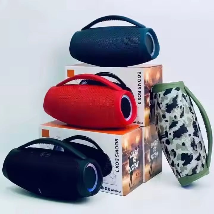Waterproof Bluetooth Speaker for Home & Desktop, 30W Stereo Sound with Bass, 20H Playtime, TWS Pairing, Portable for Outdoor, Office, Party