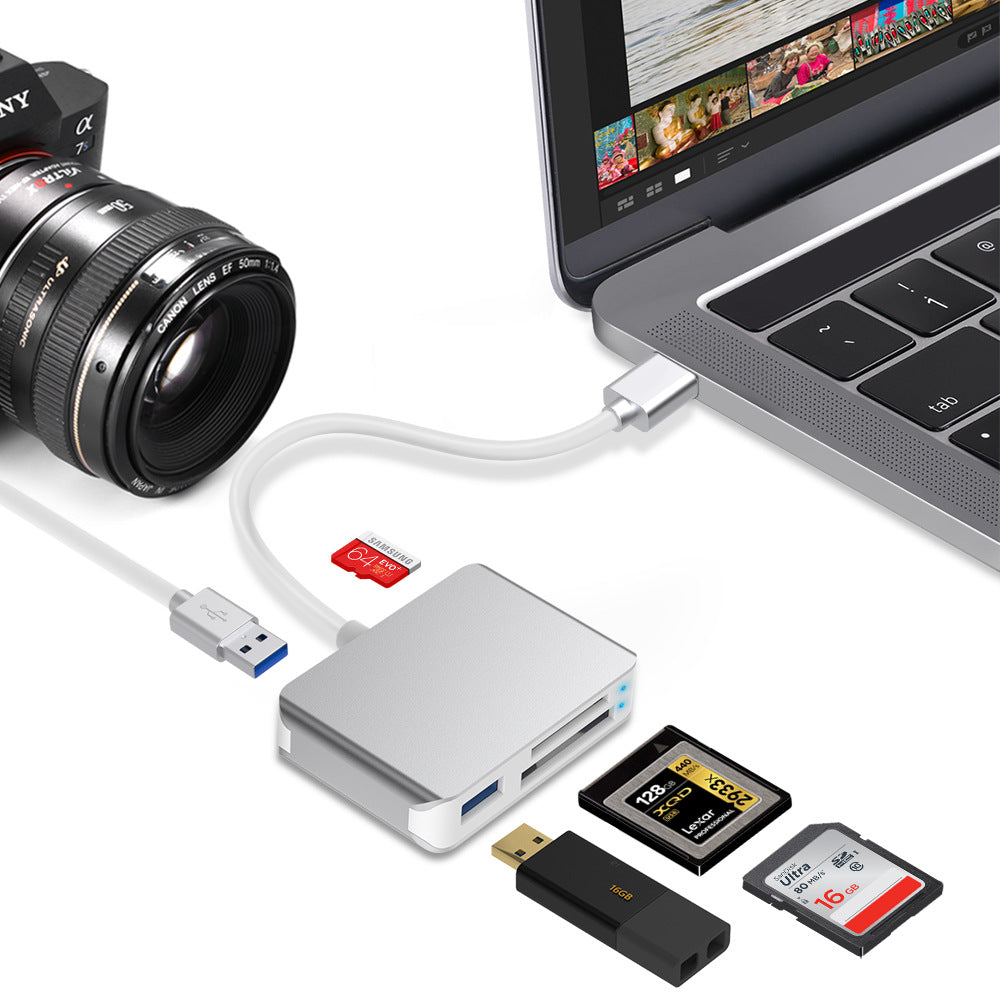 CR311 & CR312 & CR313 New multi-functional XQD card reader - all-in-one Type C USB 3.0 to XQD card adapter