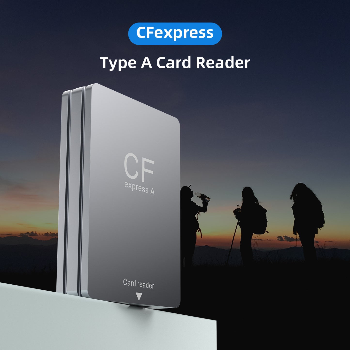 CR348 CFexpress Type A reader for USB 3.2 with 10Gbps high-speed photography camera memory card reader