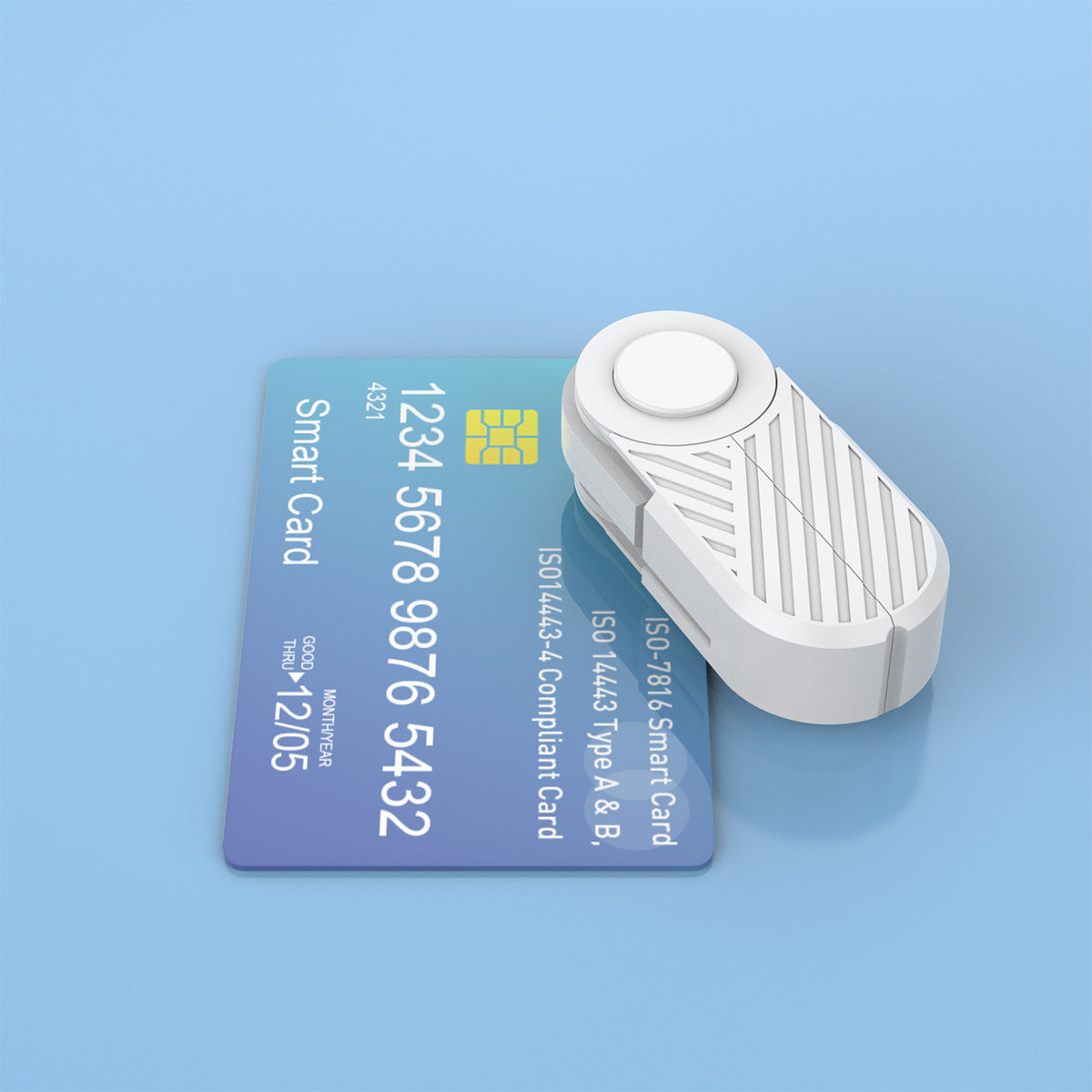 CR331-C New USB-C smart card reader for tax SIM card, ID card, bank card, CAC card, Smart Card