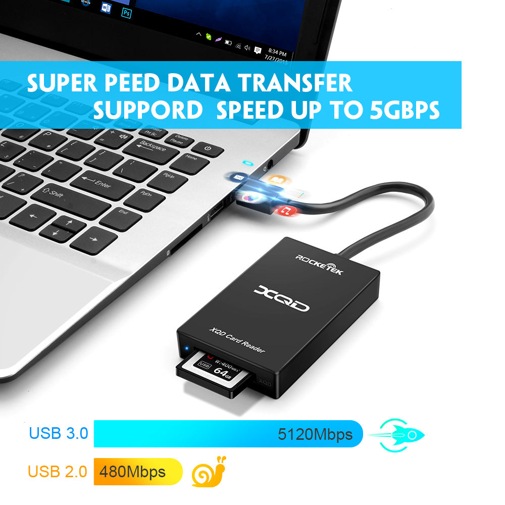 CR311 & CR312 & CR313 New multi-functional XQD card reader - all-in-one Type C USB 3.0 to XQD card adapter