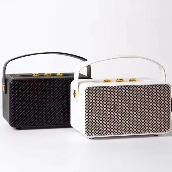 Multi-Function Mini bluetooth Speaker Support USB/TF/FM with Exquisite Retro Design or Travel & Indoor Use