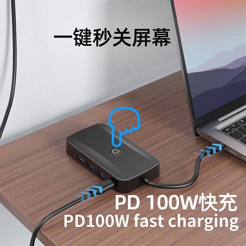 WT001 B10S Bluetooth adapter 5.0 transmitter-receiver combo for 3.5MM computer and TV speakers, wireless transmission