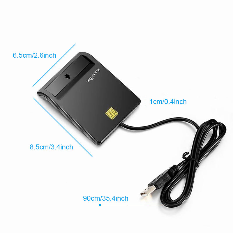 CR382 Intelligent card reader CAC ID, bank card SIM card, phone card chip, ID card reader
