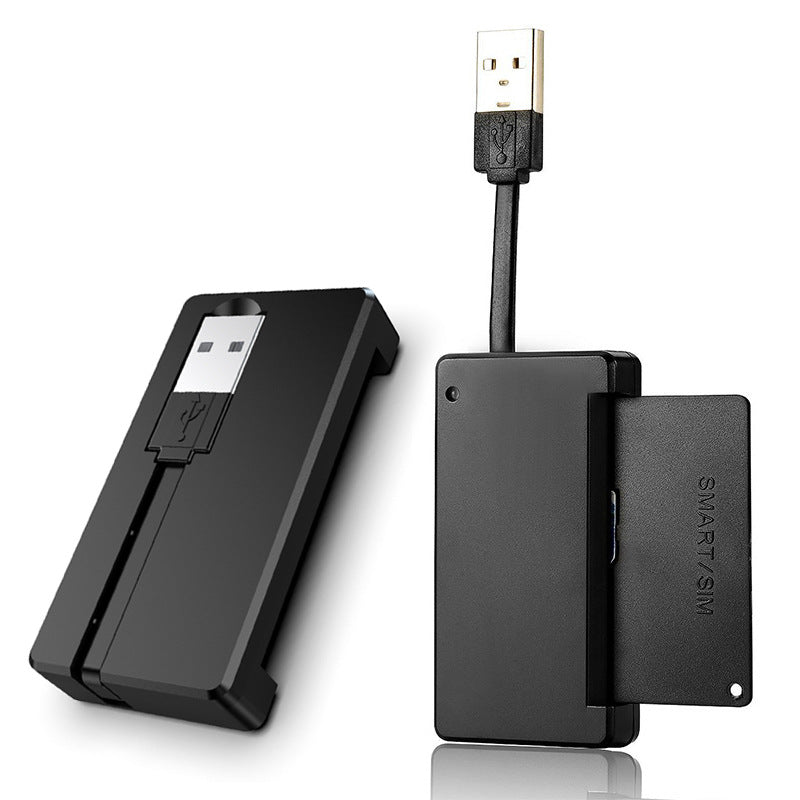 CR384-A Smart card reader SIM bank card ID card CAC chip smart card reader