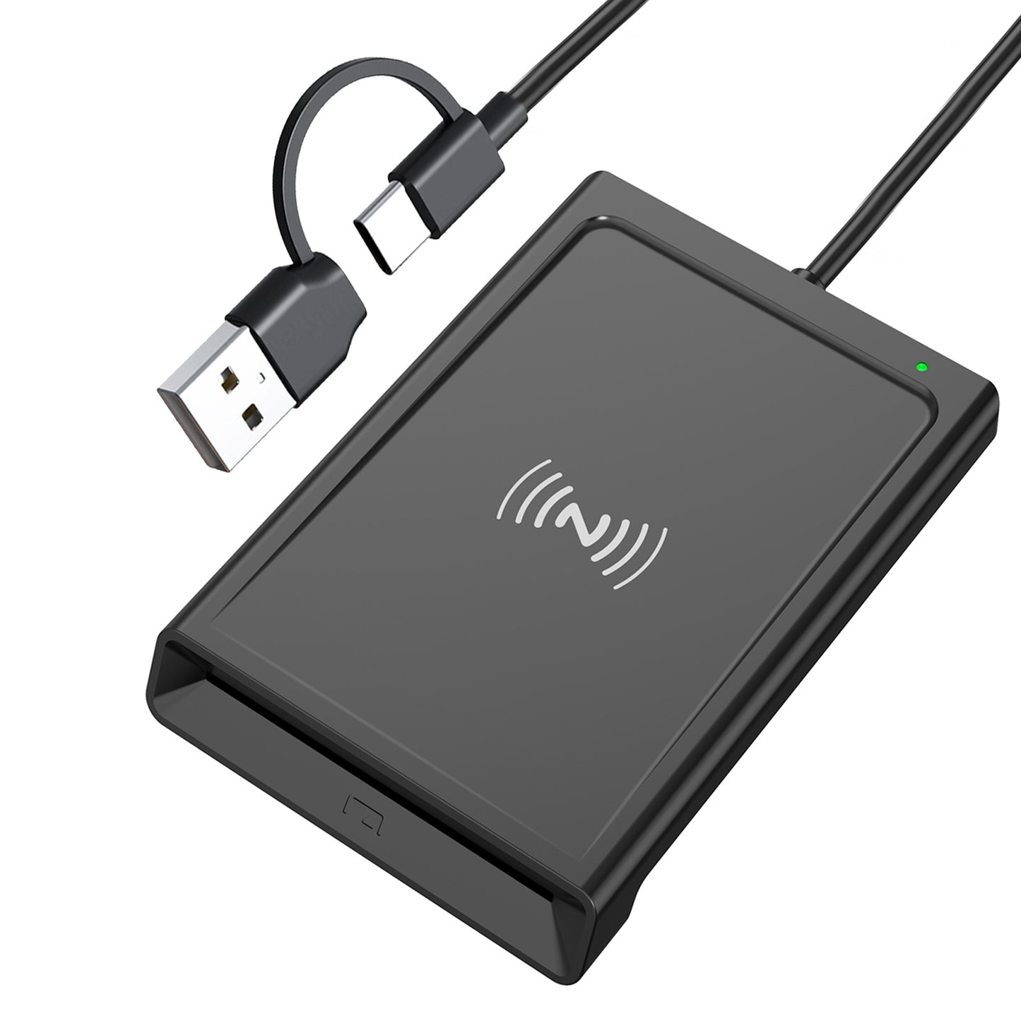 WCR330B-D tuch type + NFC reader intelligent card reader IC ID card bank card tax filing ID card RFID reader