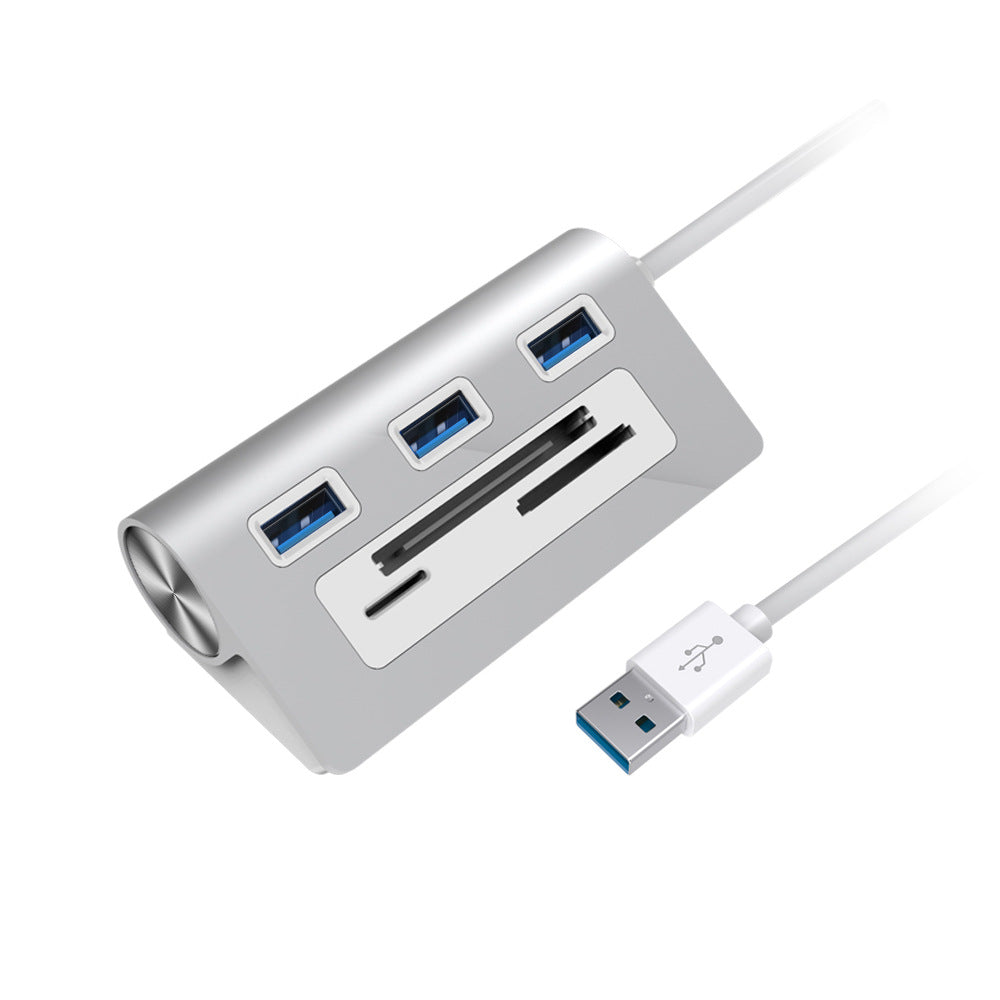 HC423 USB 3.0 hub with camera memory card slot (CF/SD/TF card reader)