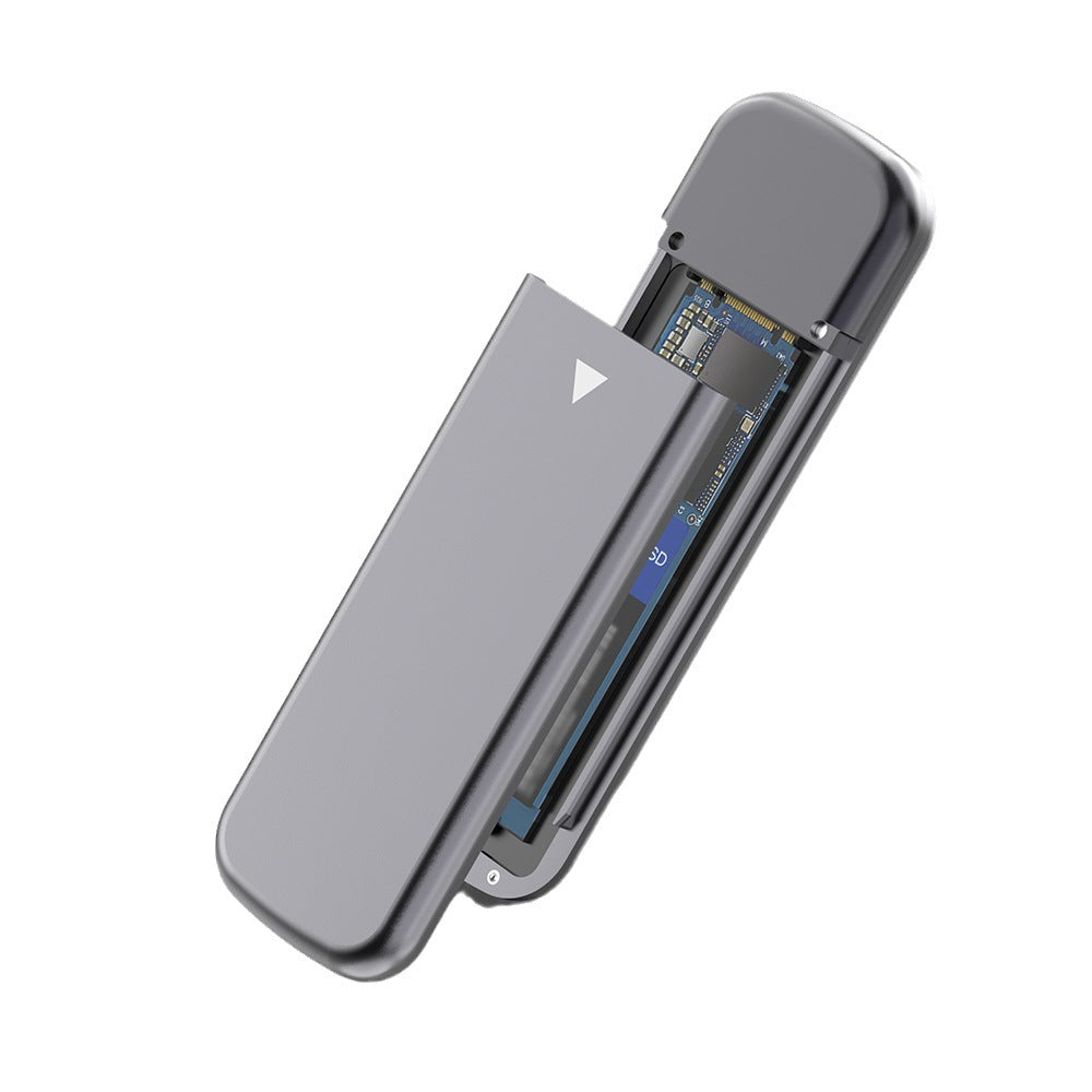 ME902 Rocketek NVME hard drive enclosure in private model, in stock, M.2 type, portable USB 3.1 GEN2 solid-state drive enclosure