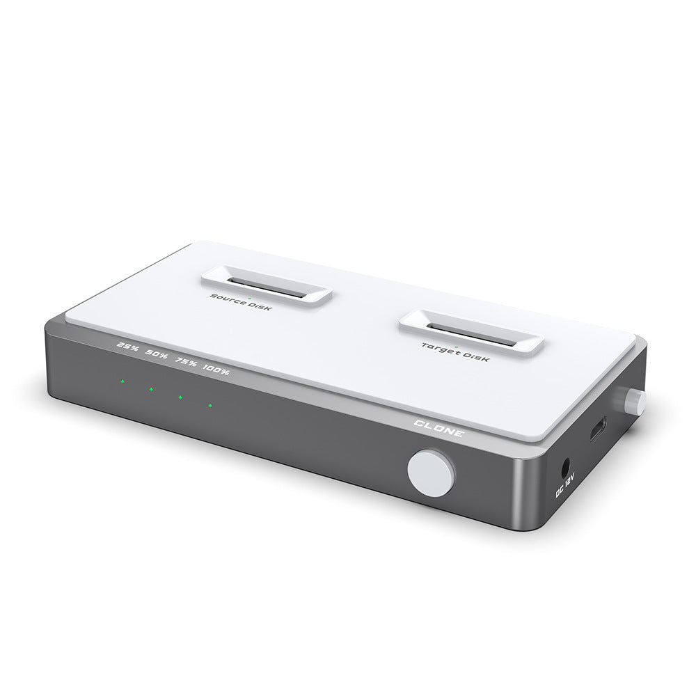 ME922 M.2 NVMe solid-state drive enclosure for offline data copying of 8TB dual-drive USB 3.2 Gen2 portable hard drive enclosure