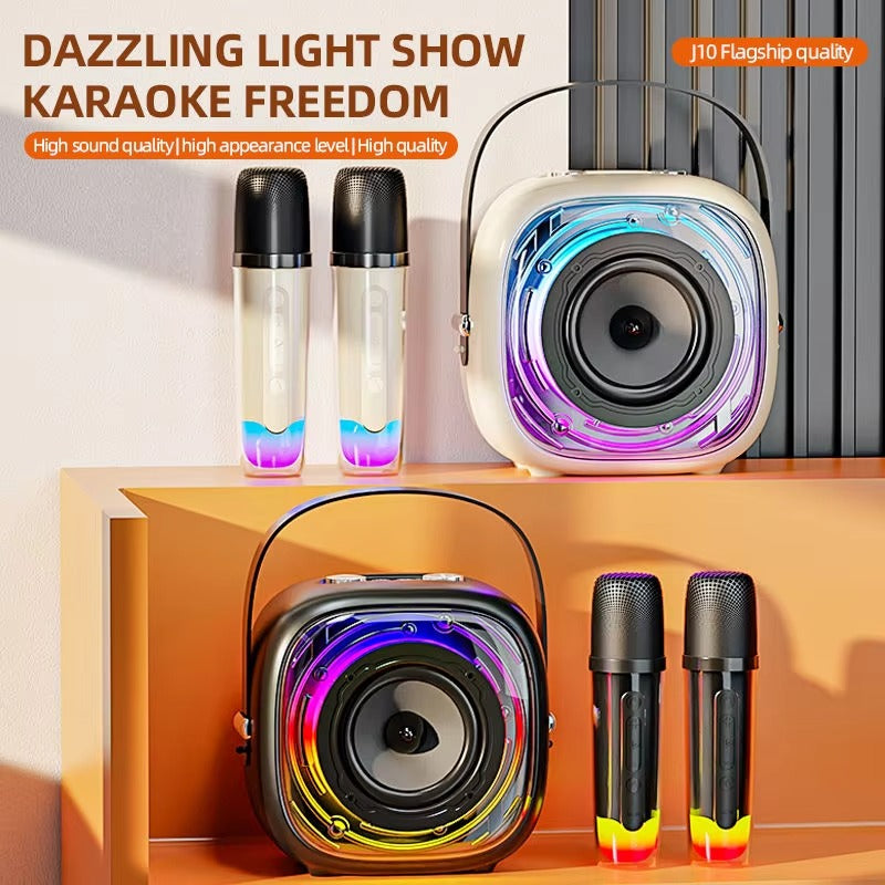Outdoor Bluetooth Speaker - Portable, Dustproof, Rich Bass with TWS Stereo, 5H Playtime.