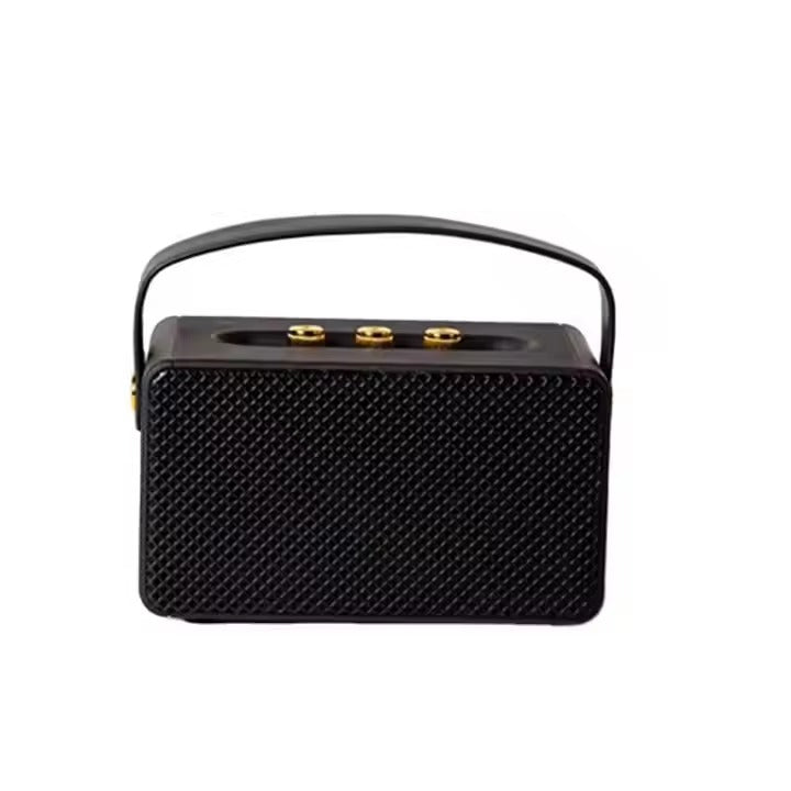 Multi-Function Mini bluetooth Speaker Support USB/TF/FM with Exquisite Retro Design or Travel & Indoor Use