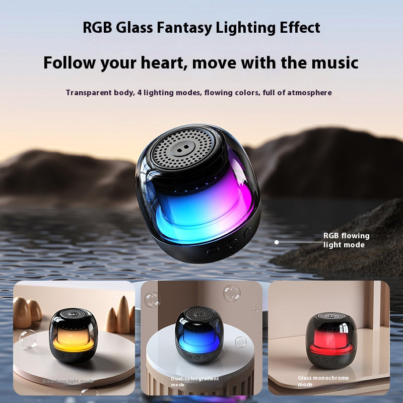 M88 RGB Bluetooth Speaker - Immersive Sound & Dynamic Light Show