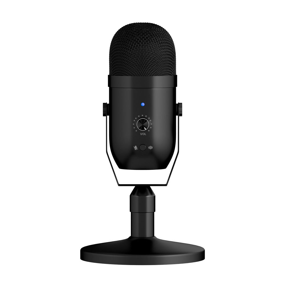 Plug-and-Play USB Streaming Microphone - Studio-Quality Sound for Content Creators