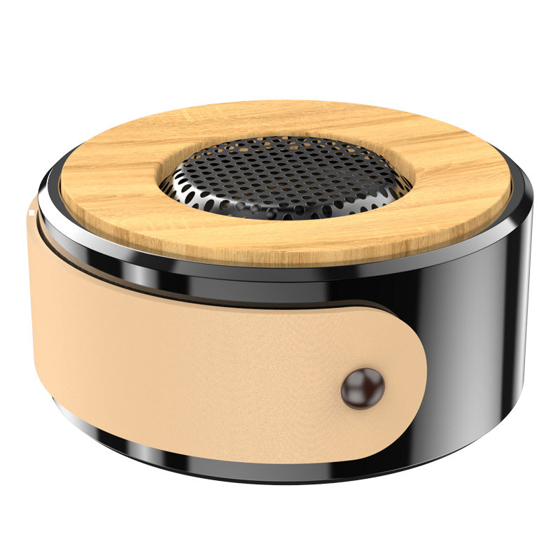 Retro Wooden Bluetooth Speaker with Subwoofer TWS Pairing AUX TF Card Handsfree Call Strong Bass Portable Wireless Home Audio Gift 2025